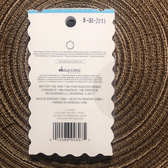 Martha Stewart Crafts Tag Pad Stitched - Picture 2 of 4